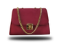 Pearl Maroon Velvet bag